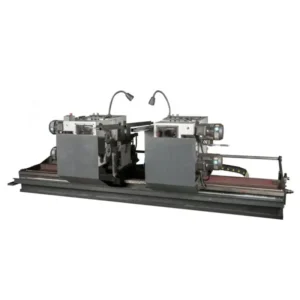 Horizontal Dual Spindle CNC Shaft Milling Groove Machine Automatic End Face Facing Slotting Tool Precision Grooving