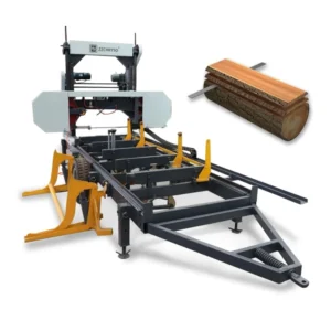 Horizontal Hydraulic Band Saw Portable Sawmill