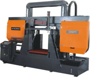 Horizontal Metal Band Saw Machine GZ4270 Industrial Cutting Saw with Motor & Gear High Precision Multifunctional