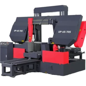 Horizontal Metal Cutting Band Saw Machine Platform Feeding Hydraulic Clamping of Workpiece
