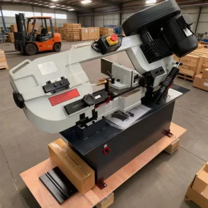 Horizontal Portable BS 712 Manual Multifunctional Band Sawing Machine for Cutting 7 inch Round Square Stainless Steel