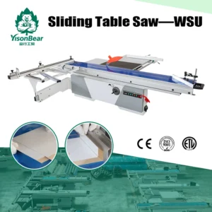 Horizontal Semi Automatic 220V 380V Sliding Table Saw Wood Panel Cutting Precision Panel Saw Machine Low Maintenance