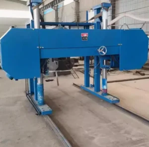 Horizontal Style Log Band Saw Machine Motor 15KW 2000mm Max Working Width Multi-Voltage