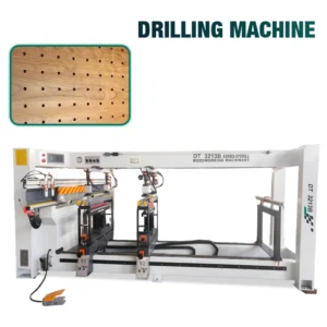 Horizontal Wood Drilling Machine 3 Head Automatic Wood Drilling Boring Machine Woodworking Multi Hole Wood Drilling Machine