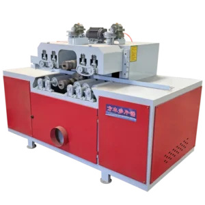 Horizontal Wood Square Saw Cut Machine Multi Rip Saw with Multi Blade Core Motor Component Square Wood Rip Saw