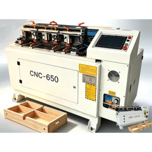 Horizontal Woodworking CNC Dovetail Tenon Machine for Cabinet Drawers and Wood Joint Making