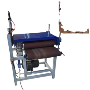 Hot Flat Wood Sanding Machine Woodworking Sanding Belt Polishing Machine Wood Strip Board Grinding and Deburring