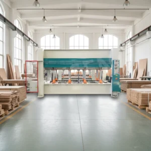 Hot Press Machine Woodworking Industrial Multi Layer Hydraulic Plywood Laminating High Pressure Automatic Efficient Stable