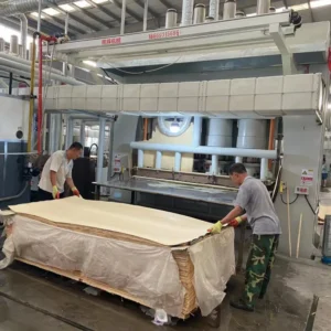 Hot Press Machine for Particle Board MDF OSB Plywood Production Line Wood Based Panels Machinery