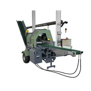 Hydraulic Automatic Electric Log Splitter with Engine Pump Gear 14kw High Efficiency Wood Chopper for Forestry Use