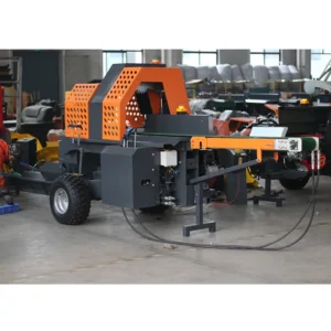 Hydraulic Automatic Electric Motor Forestry Machine Log Splitter Firewood Wood Processor Wood Chopping Machine