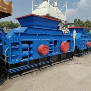 Hydraulic Double Roller Sand Making Crusher Machine for Aggregate Construction Waste Crushing