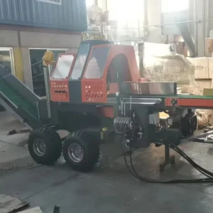 Hydraulic Wood Cutting Machine Automatic Safety Protection Device Firewood Processor Wood Log Splitter with CE Certification