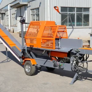 Hydraulic Wood Log Cutter and Splitter Pto Firewood Processor Wood Cutter Saw Machine Log Splitter 20 Ton