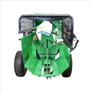 Hydraulic Wood Splitting Machine Horizontal Type Wood Log Cutter Engine Wood Splitter Machine