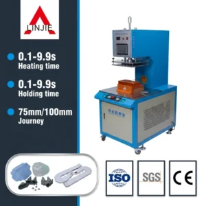 ISO CE 15KW 220V High Frequency Induction Welding Machine For Auto Plastic Accessories Plastic Thermal Embedding