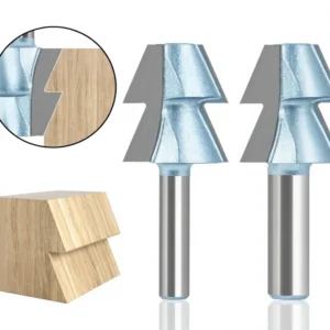 Imported Technology Woodworking Lightning Knife Paneling Mortise Tenon Splicing Finger Joint Knife Milling Cutter Made in China