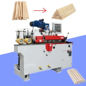 In Stock MC 9050B Wood Round Rod Making Machine CE ISO Custom Voltage Broom Stick Making Machine for Shovel Handle