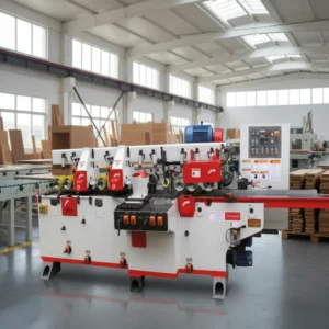 Industrial 4 Sided Moulder Heavy Duty Four Side Wood Planer Thicknesser with Motor High Productivity Woodworking Machinery