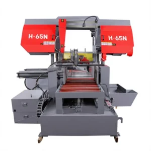 Industrial Automatic Horizontal Band Saw Machine with Gear and 4.0Kw Motor for Metal Cutting