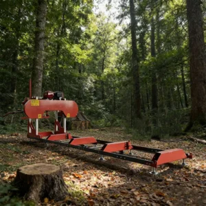 Industrial Automatic Log Sawmill Machine Hydraulic Bandsaw Diesel Power Wood Cutting Horizontal Timber Sawmills