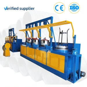 Industrial Automatic Motor Driven Wire Drawing Machine For Steel Wire Rod Diameter Reduction From 8mm To 2mm