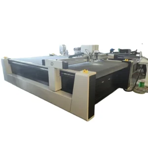 Industrial Automatic Oscillating Knife Cutting Machine for Car Door Panel Sound Insulation Material High Precision Cutter