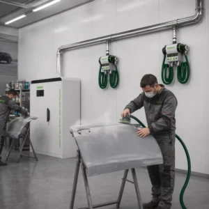 Industrial Automotive Central Dust Collection System with Strong Suction for Service Workshop