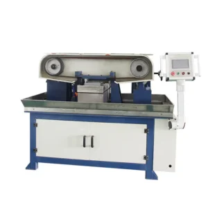 Industrial Belt Sander for Metal Surface Deburring and Finishing Metal Parts