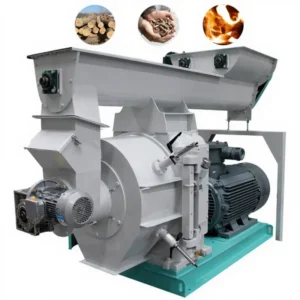Industrial Biomass Wood Sawdust Pellet Making Machine 1 5t h Ring Die Pellet Mill Complete Production Line for Biofuel