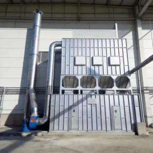 Industrial Central Dust Collection System Pulse Bag Filter Baghouse Dust Collector Motor 5000kg Warranty
