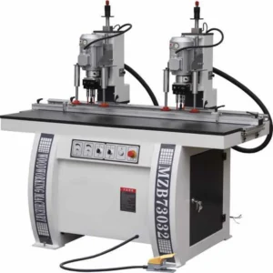 Industrial Double Head CNC Hinge Boring Machine for Woodworking Furniture Cabinet Door Drilling