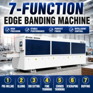 Industrial Edge Banding Machine with Pre Milling and R Corner Trimming System