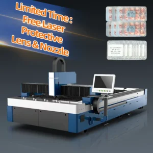 Industrial Fiber Laser Cutting and Engraving Machine for Metal with CNC Control and Cypcut System