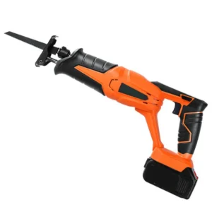 Industrial Grade Cordless Reciprocating Saw Battery Powered 220V 1050W Wood Metal Cutting Tool