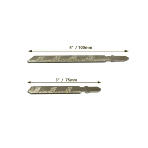 Industrial Grade Diamond Reciprocating Saw Blade 75MM 100MM Tile Curve Stone Processing Hot Press Cutting Machine