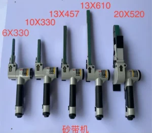 Industrial Grade Pneumatic Sanding Belt Machine Adjustable Angle Sanding Arm