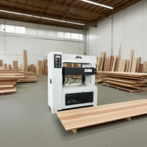 Industrial Heavy Duty Single Side Planer Thicknesser Easy to Operate Woodworking Surface Machine Straight Cutter Head
