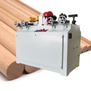 Industrial High Speed Broomstick Making Machine Shovel Handle Rounding Machine Broom Rod Stick Machine