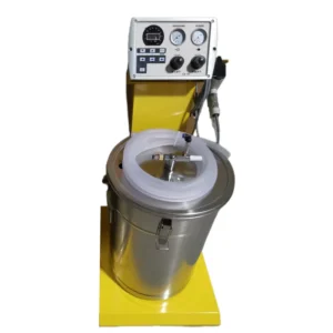 Industrial Intelligent Electrostatic Powder Coating Paint Spray Gun Equipment Engine Spray Booths Steel Substrate Metal Coating