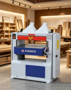 Industrial Large Motor Woodworking Single Side Straight Cutter Head Wood Surface Machine Planer Thicknesser High Precision