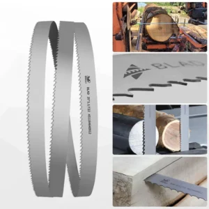 Industrial OEM 4010*34*1.1 T22 158in M42 Bimetal Band Saw Blades for Wood and Hardwood Cutting Sawmill