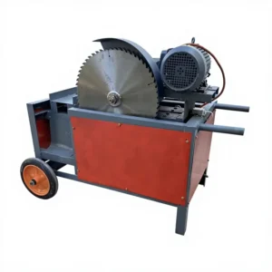Industrial Precision Horizontal Log Cut off Saw Band Saw 5.5KW Engine Motor 220V Warranty for Timber Cross Cutting