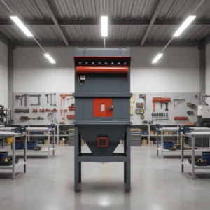 Industrial Pulse Jet Dust Collection System Centralized Bag Filter for Woodworking Shops Eco Friendly