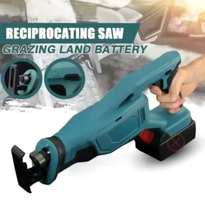 Industrial Reciprocating Saw for Building Demolition Renovation DIY Tool Rechargeable Straight Grip Used for Metal Cutting