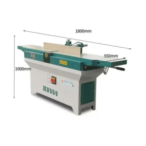 Industrial Wood Board Solid Woodworking 2500mm Long Table Wood Surface Planer Machine