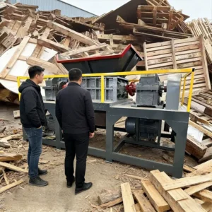 Industrial Wood Chipper Wood Plate Shredder Coconut Shell Shredder Machine Tire Crusher Rubber Crusher Plastic Shredder