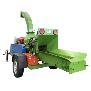 Industrial Wood Crusher Shredder Drum Chipper for Wood Chips Production and Sawdust Powder