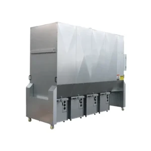 Industrial Wood Dust Collector Central System Galvanized Steel Construction 15HP Motor Low Resistance 99.9%