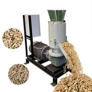 Industrial Wood Pellet Machine Biomass Fuel Granulator High Pressure Sawdust Pellet Mill for Wood Waste Recycling